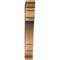 Ekena Millwork Merced Traditional Smooth Bracket, Western Red Cedar, 3 1/2"W x 24"D x 24"H BKT04X24X24MRC01SWR - alternate 3